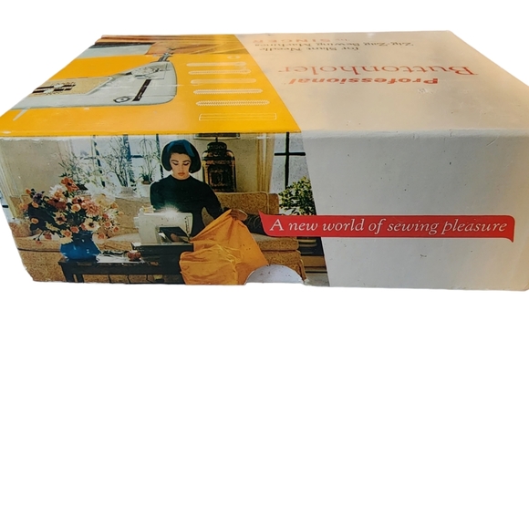 Vtg Singer Professional Buttonholer Sewing Machine Slant Needle Zig-Zag 102577 - Picture 6 of 16